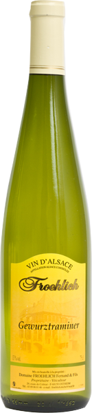 Gewurztraminer - Vins Alsace Froehlich - Haut-Rhin Ostheim