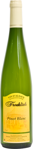 Pinot Blanc - Vins Alsace Froehlich - Haut-Rhin Ostheim