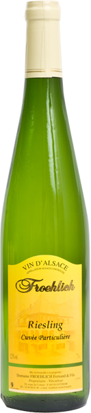 Riesling Cuvée Particulière - Vins Alsace Froehlich - Haut-Rhin Ostheim