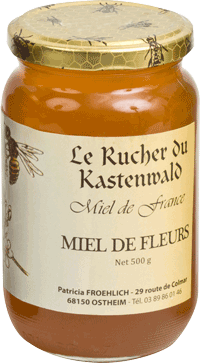 Miel de Fleurs - Vins Alsace Froehlich - Haut-Rhin Ostheim