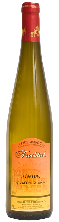 Riesling Grand Cru Osterberg - Vins Alsace Froehlich - Haut-Rhin Ostheim